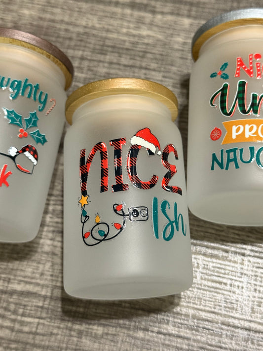 3.5 oz Xmas Shot Glass Set