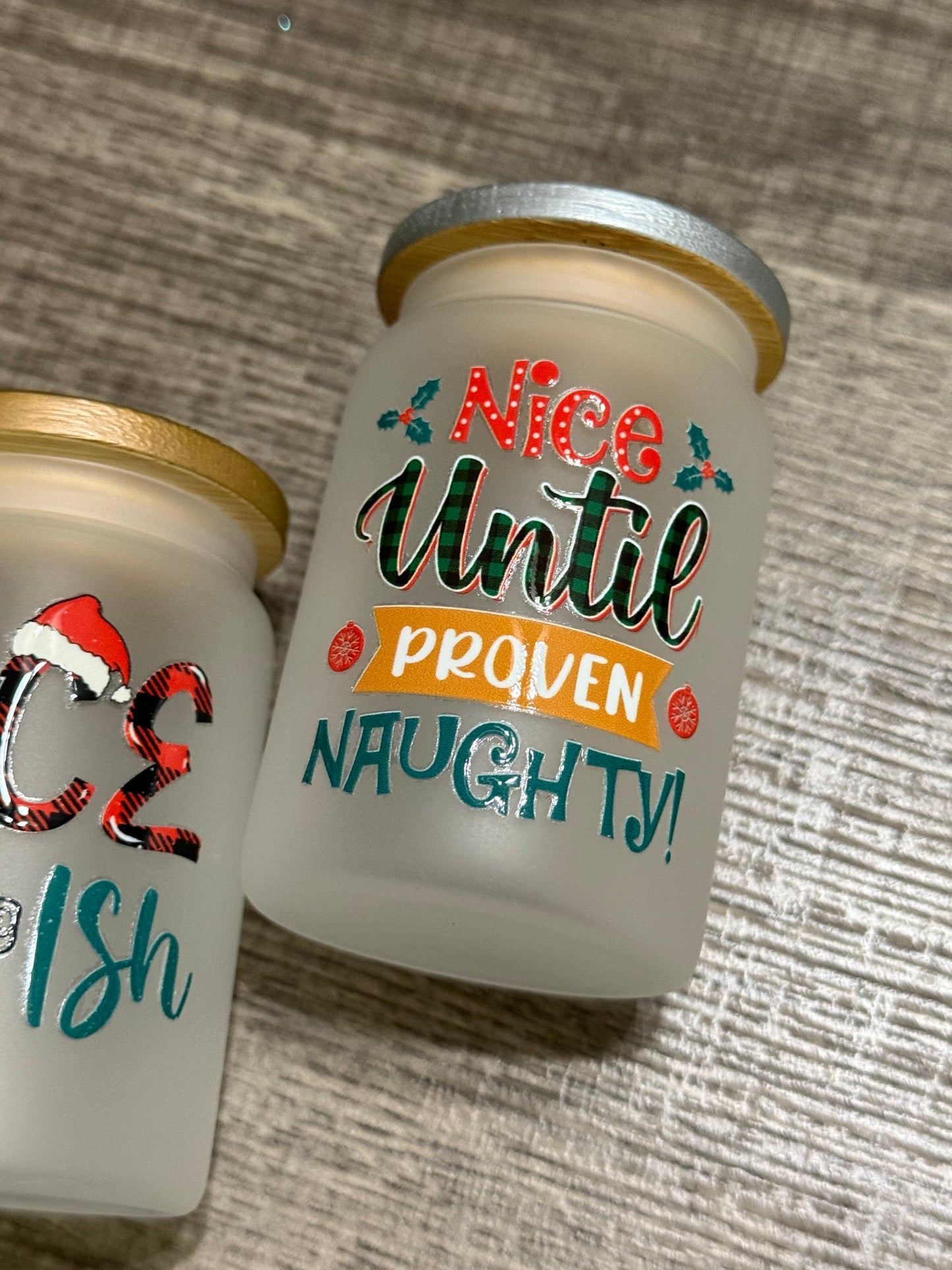3.5 oz Xmas Shot Glass Set