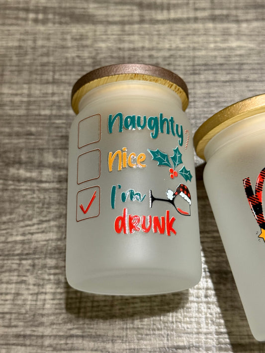 3.5 oz Xmas Shot Glass Set