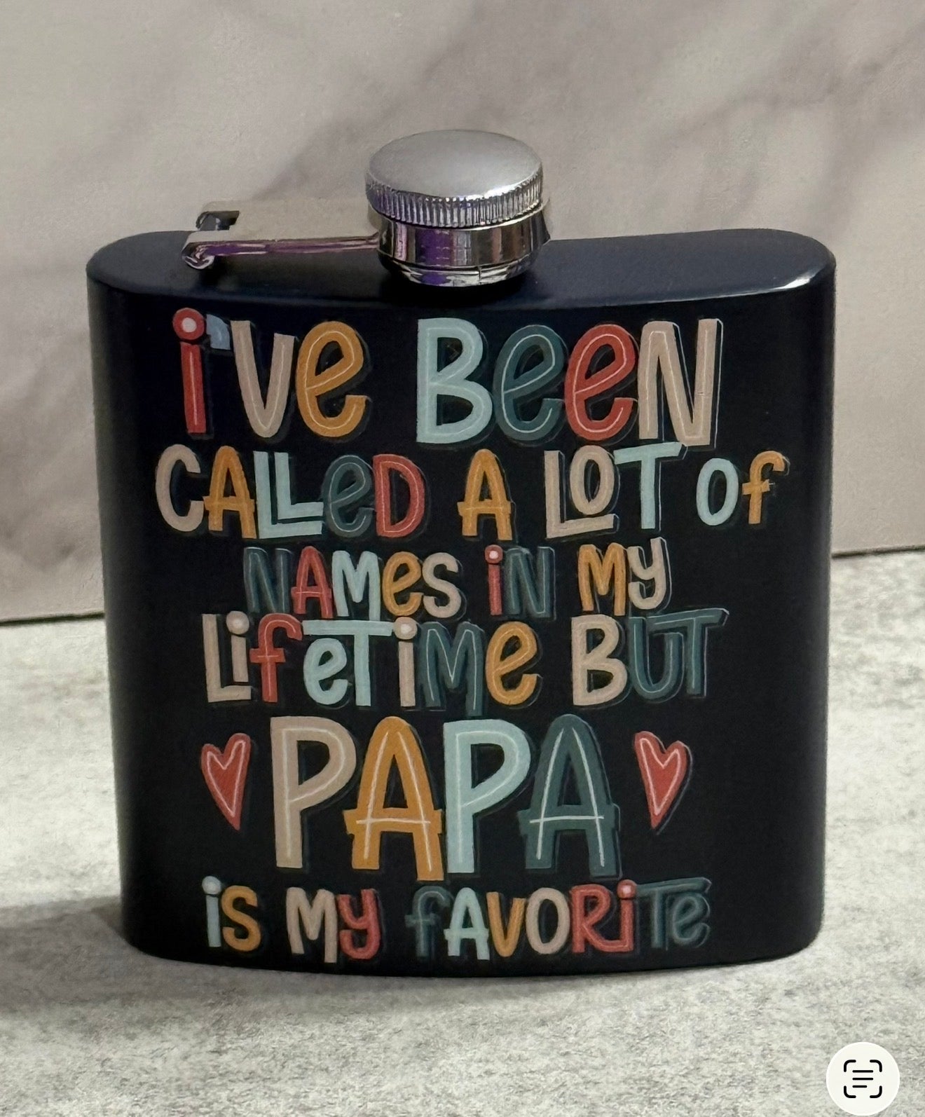 6oz Stainless-Steel Flasks