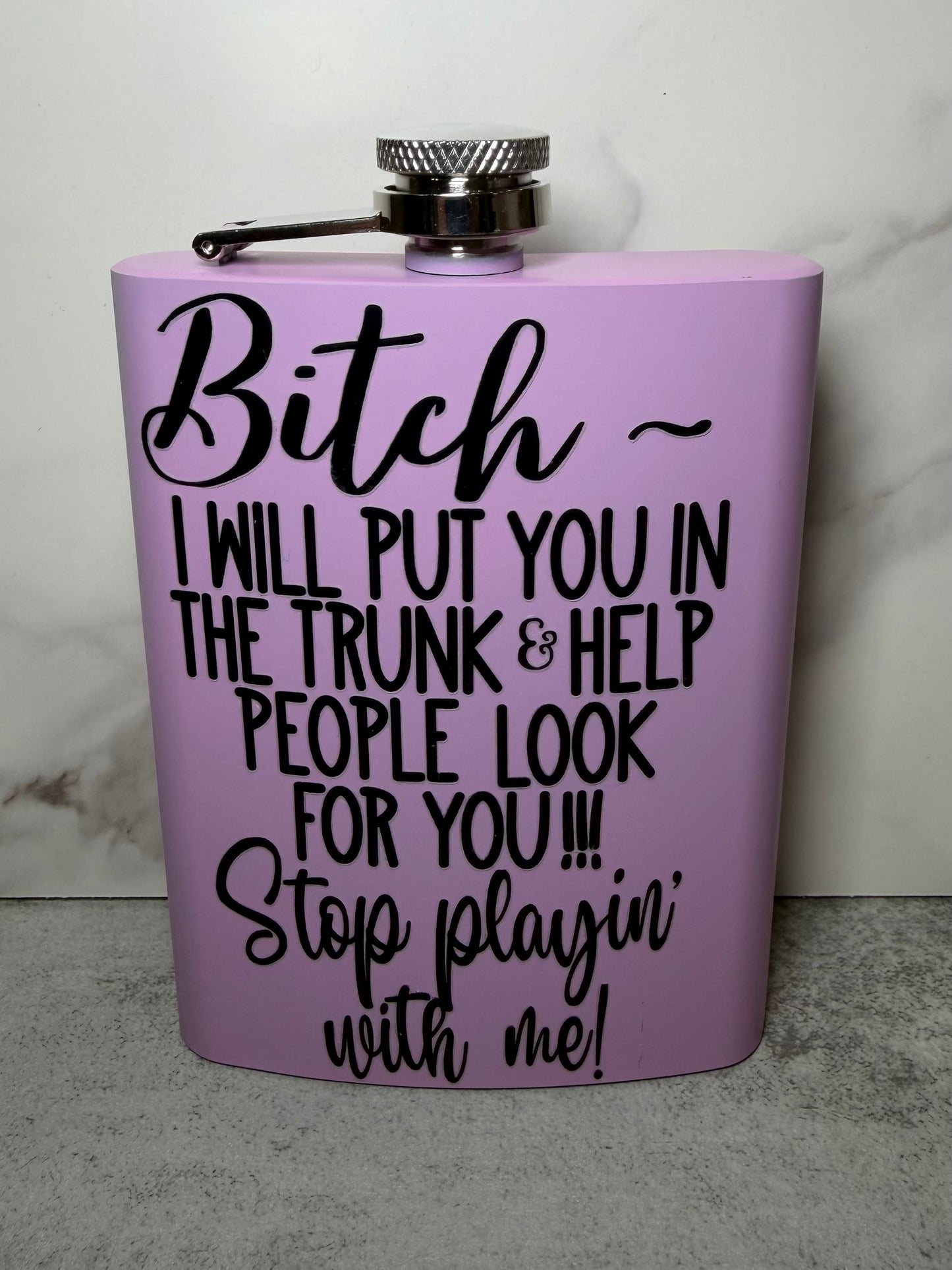 8oz Stainless-Steel Flasks