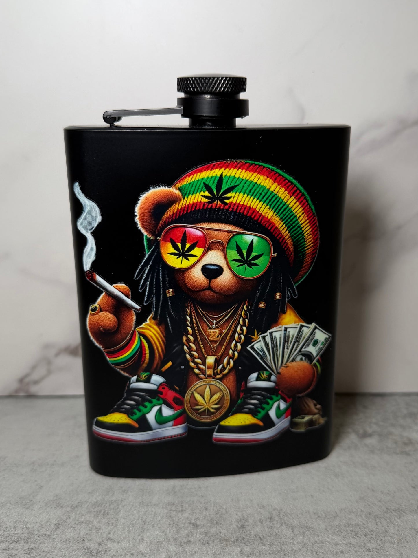8oz Stainless-Steel Flasks