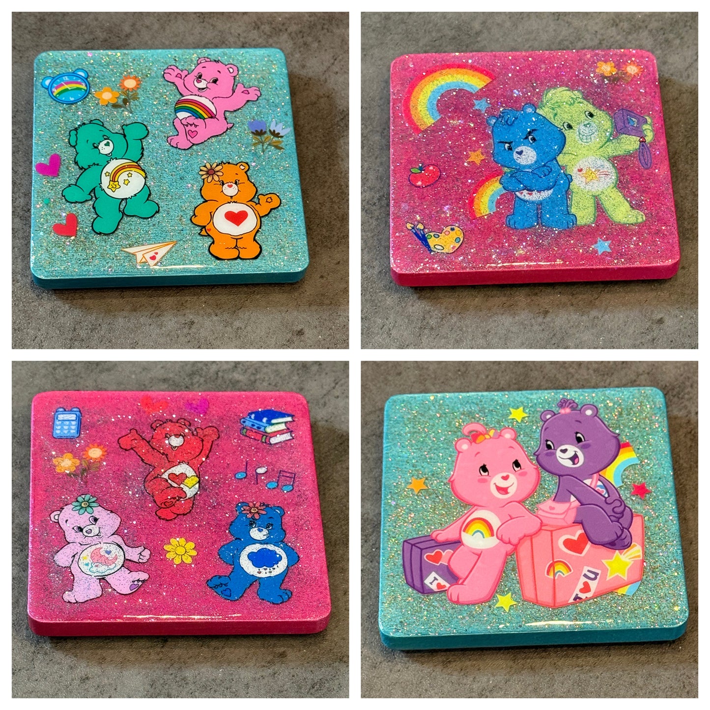 Care Bear Coasters