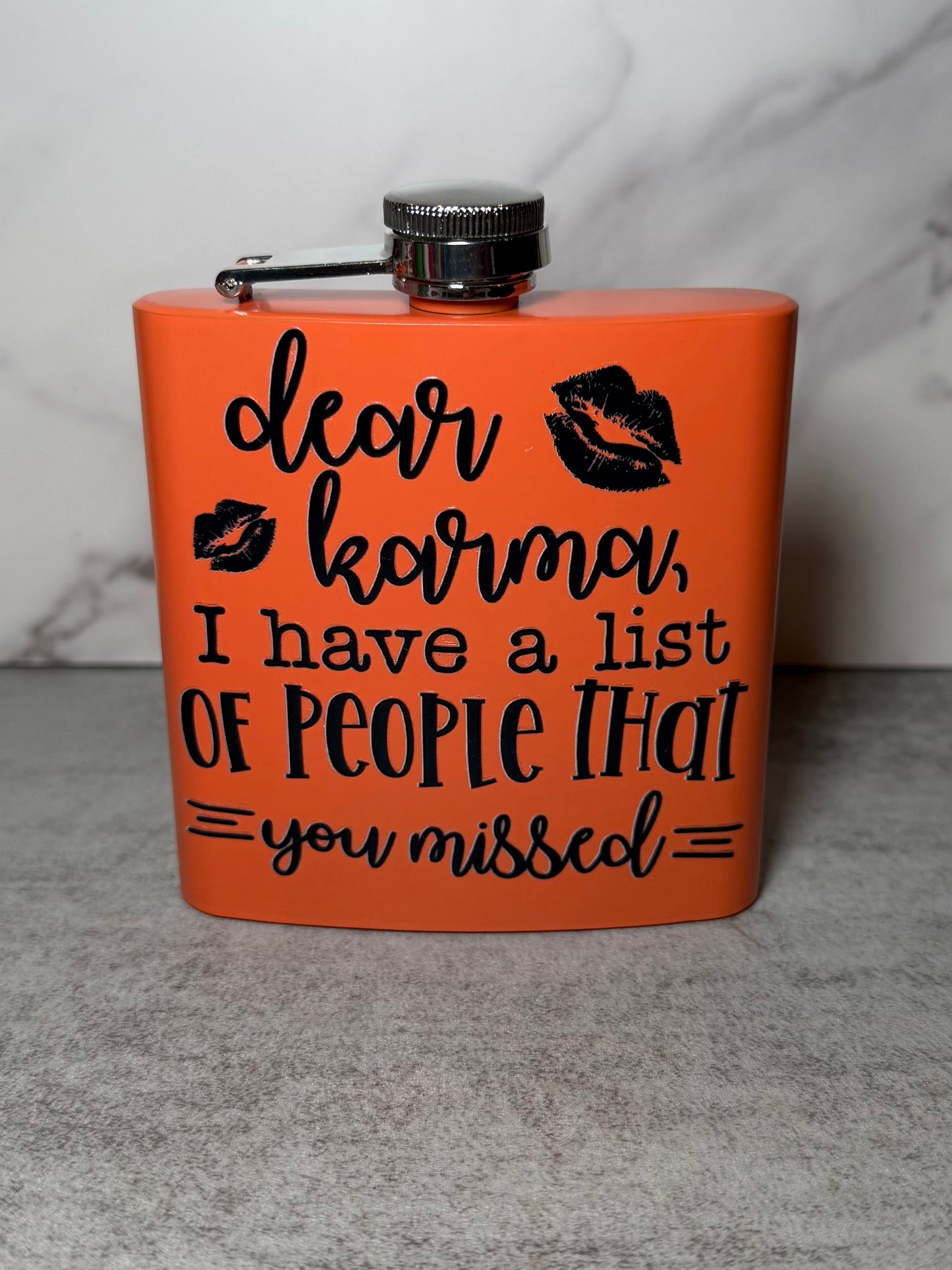 6oz Stainless-Steel Flasks