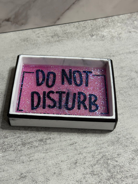 Do Not Disturb Marble Dish