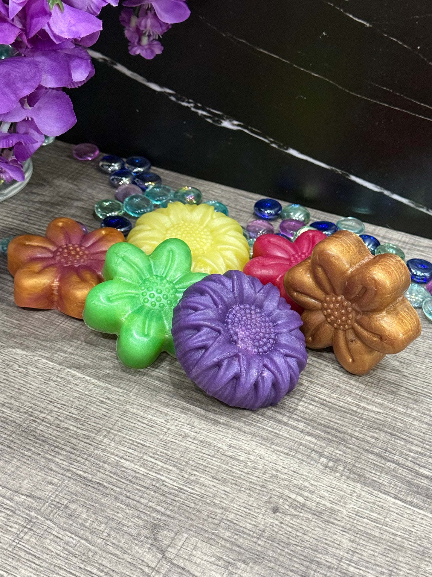 Flower Loofah Soaps