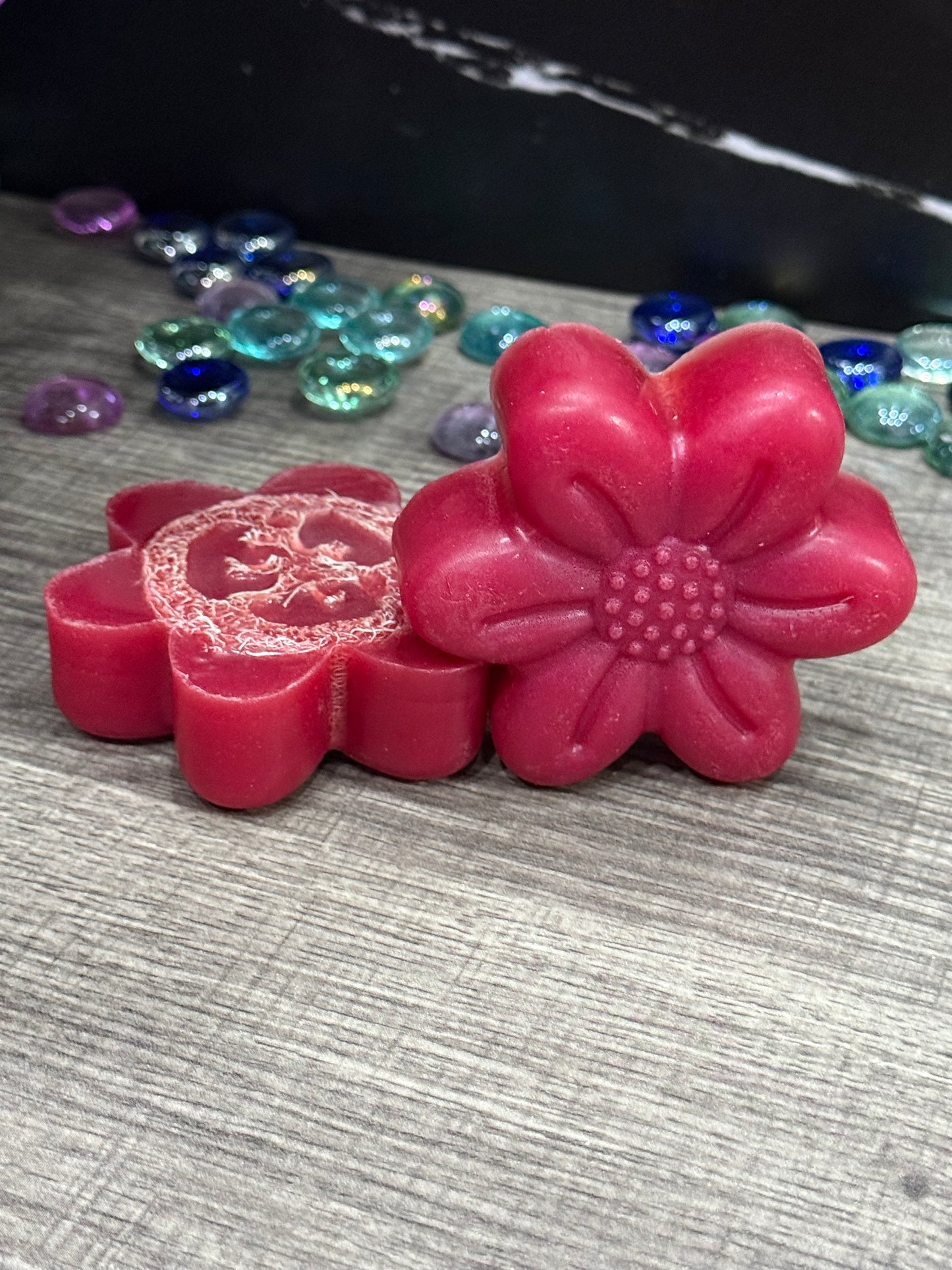 Flower Loofah Soaps