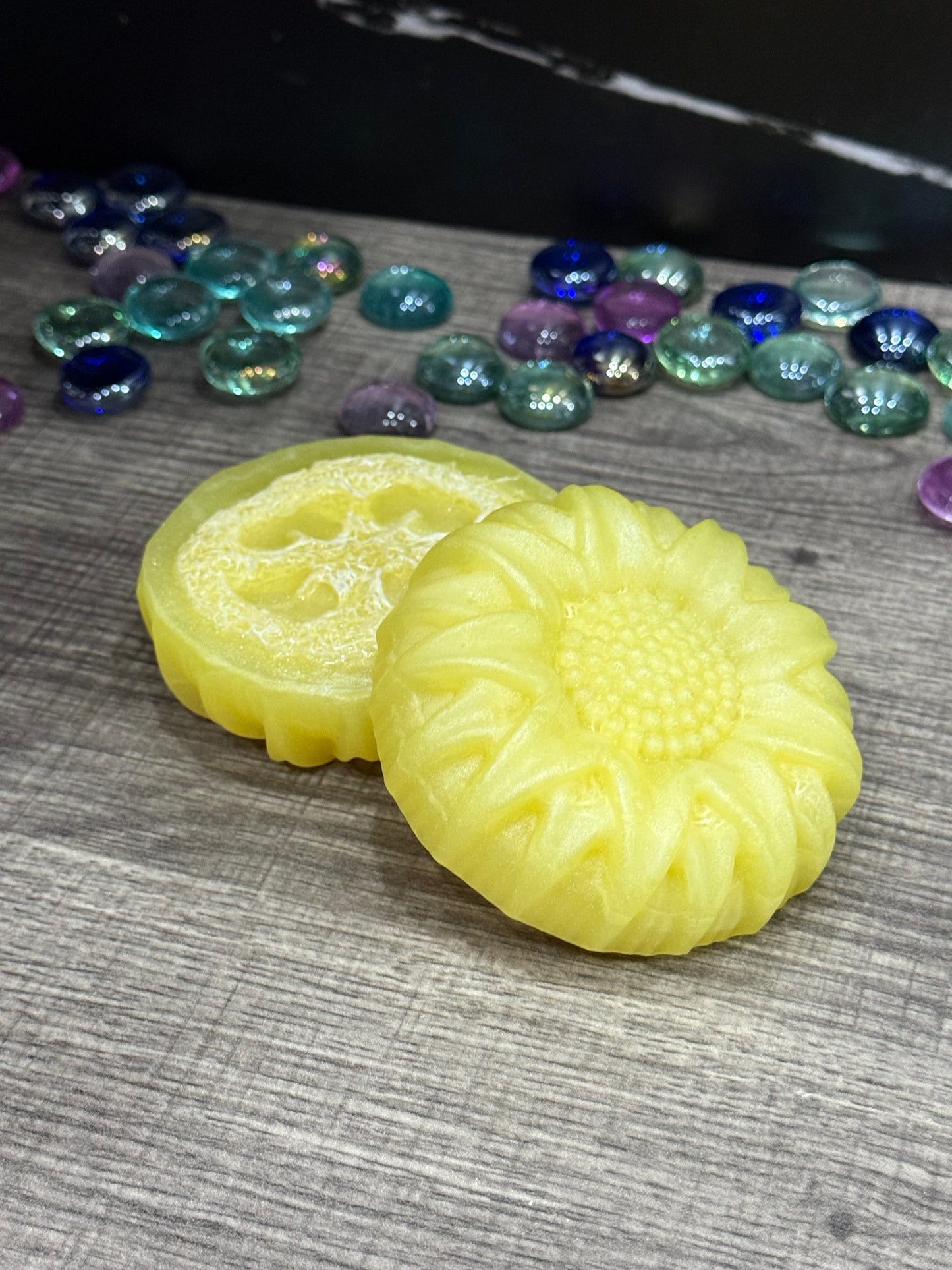 Flower Loofah Soaps