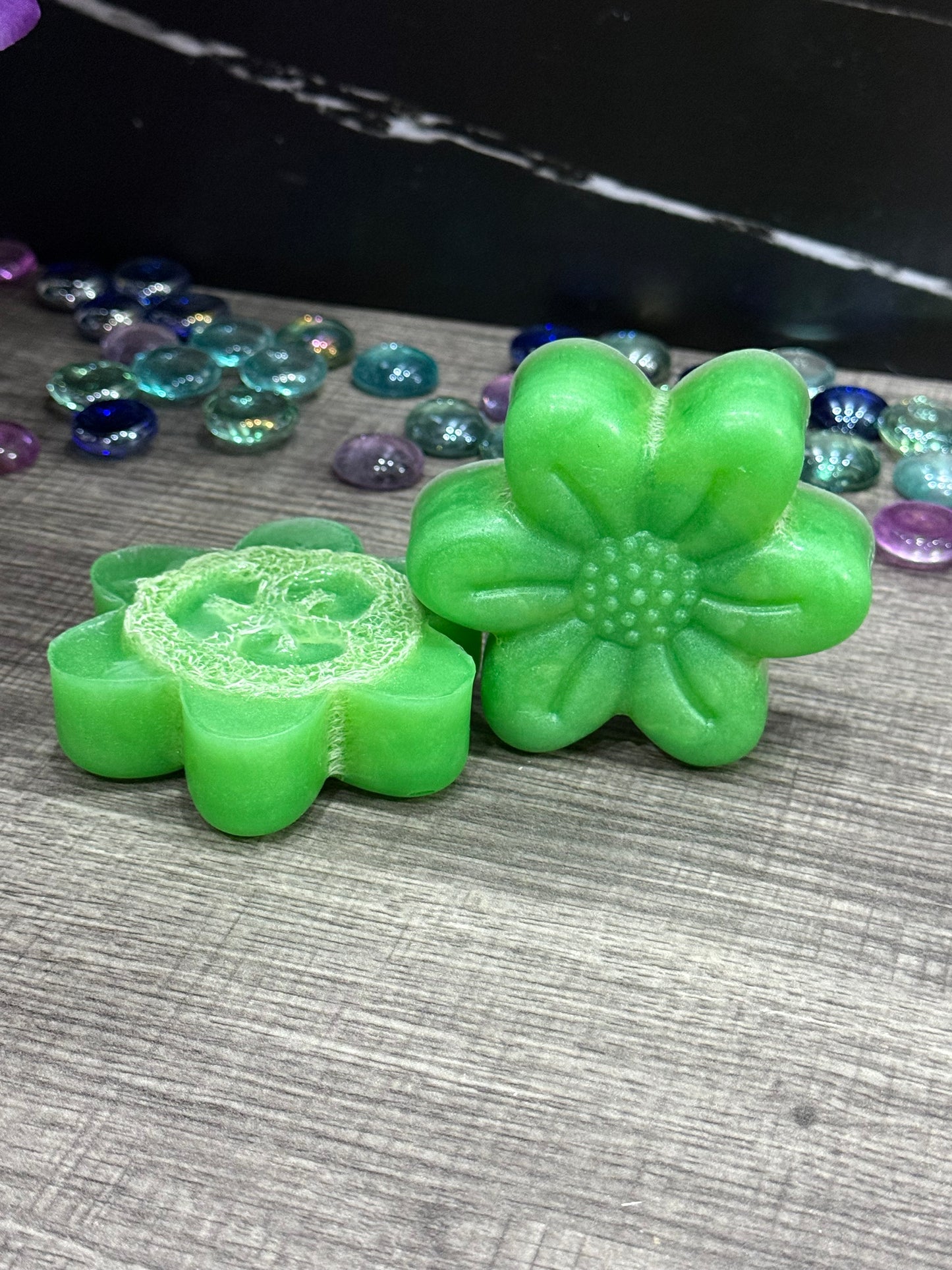 Flower Loofah Soaps