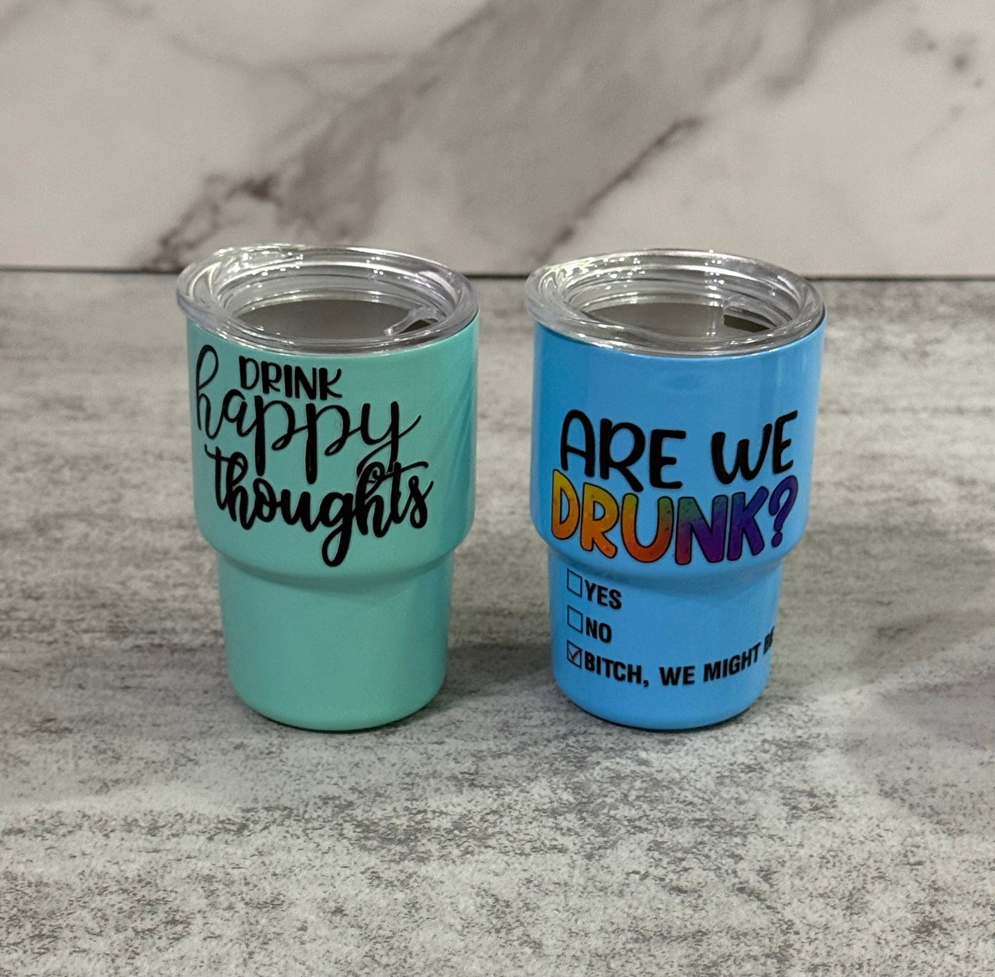 3 oz Stainless Steel Shot Glass Set